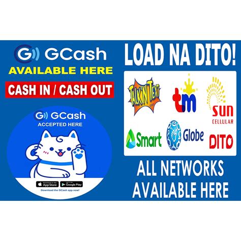 gcash tarpaulin|GCASH CASH IN CASH OUT and LOAD TARPAULIN.